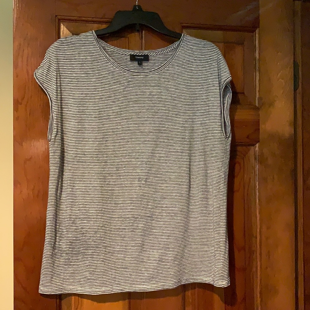 Theory striped T shirt
